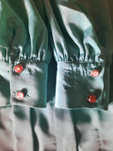 Charger l'image dans la galerie, Chemisier vintage Ella - Col Lavallière. Taille XL, 42, 44. Fabriqué en France