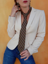 Charger l'image dans la galerie, Cravate Chanel. Soie et coton. Made in Italy. N° 1113