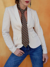 Charger l'image dans la galerie, Cravate Chanel. Soie et coton. Made in Italy. N° 1113