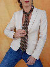 Charger l'image dans la galerie, Cravate Chanel. Soie et coton. Made in Italy. N° 1113