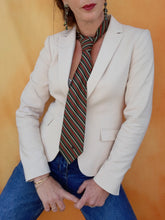 Charger l'image dans la galerie, Cravate Chanel. Soie et coton. Made in Italy. N° 1113