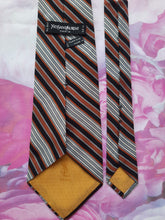 Charger l'image dans la galerie, Cravate Yves Saint Laurent Paris. 100 % soie. Made in Italy.