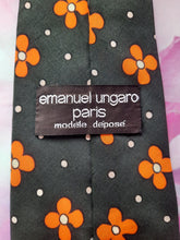 Charger l'image dans la galerie, Cravate Emanuel Ungaro. 100 % pure soie. Made in Italy.