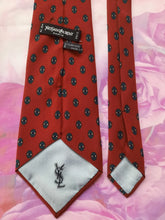 Charger l'image dans la galerie, Cravate Yves Saint Laurent Paris. 100 % soie. Made in Italy