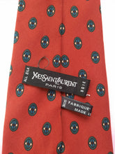 Charger l'image dans la galerie, Cravate Yves Saint Laurent Paris. 100 % soie. Made in Italy