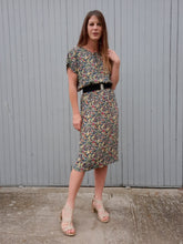 Charger l'image dans la galerie, Ensemble vintage Maggie - Jupe & haut fleuri. Taille M, 38, 40. Carole Richard.