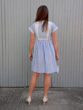 Charger l'image dans la galerie, Robe vintage Philomène - Marinière. Taille S, 36, 38