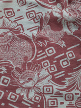 Charger l'image dans la galerie, Robe vintage Nadia - Maxi paisley vieux rose, double boutonnage. Taille XL, 42,44
