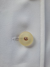 Charger l'image dans la galerie, Robe vintage Colombe - Blanche. Taille XXL, 44, 46. Caroline Rohmer. Made in France.