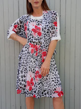 Charger l'image dans la galerie, Ensemble vintage Leslee - Veste fine et robe fleurie. Taille M, 38, 40