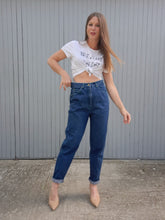 Charger l'image dans la galerie, Jean vintage Cécile - Jingler. Coupe boyfriend. Taille L, 40, 42. News Island Traffic.