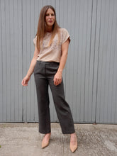 Charger l'image dans la galerie, Pantalon vintage Maëlle - Yves Saint Laurent. Rayures rouges. Taille S, 36, 38