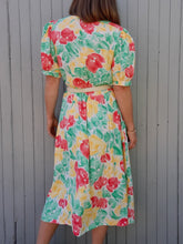 Charger l'image dans la galerie, Robe vintage Amélia - Toute boutonnée sur l'avant. Taille L, 40, 42. Thérèse Baumaire. Made in France