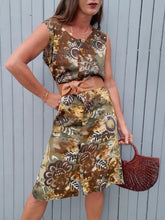 Charger l'image dans la galerie, Robe vintage Anaïs - Toute boutonnée. Taille M, 38, 40. Made in Italy.