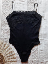 Charger l'image dans la galerie, Body Armelle - Dentelle noire. Taille S, 36, 38.