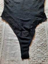 Charger l'image dans la galerie, Body Armelle - Dentelle noire. Taille S, 36, 38.