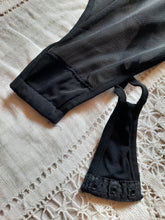 Charger l'image dans la galerie, Body Sarah - Lingerie. Tulle transparent noir. Balconnet. Taille XS, 34, 36. Bonnet B.