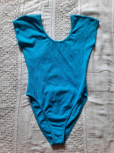 Charger l'image dans la galerie, Body vintage Vanessa - Turquoise. Taille XS, 34, 36.