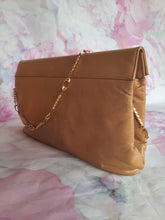 Charger l'image dans la galerie, Sac à main vintage Gabrielle - Cuir marron clair. Flavi Vismano. Made in Italy