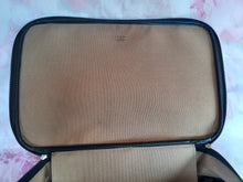 Charger l'image dans la galerie, Sac de voyage Caroline - Valise week-end en toile noire. Lancel. Made in France