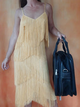 Charger l'image dans la galerie, Sac de voyage Caroline - Valise week-end en toile noire. Lancel. Made in France