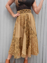 Charger l'image dans la galerie, Jupe vintage Pénélope - Jupon bohème. Taille S, 36, 38. G Vergnaud. Made in France.
