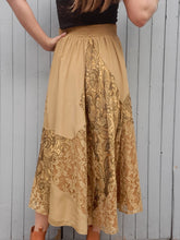 Charger l'image dans la galerie, Jupe vintage Pénélope - Jupon bohème. Taille S, 36, 38. G Vergnaud. Made in France.