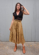 Charger l'image dans la galerie, Jupe vintage Pénélope - Jupon bohème. Taille S, 36, 38. G Vergnaud. Made in France.