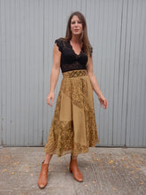 Charger l'image dans la galerie, Jupe vintage Pénélope - Jupon bohème. Taille S, 36, 38. G Vergnaud. Made in France.