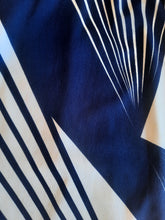 Charger l'image dans la galerie, Robe vintage Clarence - Rayée bleu et blanc. Taille M, 38, 40. Gerard Pasquier. Made in France.