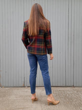 Charger l'image dans la galerie, Blazer vintage Joséphine - Carreaux boyish. Taille L, 40, 42. Carole Richard. Made in France.