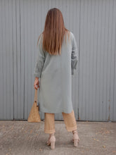 Charger l'image dans la galerie, Trench vintage Véra - Bleu ciel évasé. Taille L, 40, 42. C&A vintage. Made in West Germany