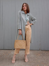 Charger l'image dans la galerie, Trench vintage Véra - Bleu ciel évasé. Taille L, 40, 42. C&A vintage. Made in West Germany