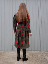 Charger l'image dans la galerie, Robe vintage Josiane - Plissée à double boutonnage. Taille L, 40, 42.