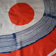 Charger l'image dans la galerie, Foulard vintage Lessly - Pure soie. Imprimé impressionniste. Jacques Fath. Made in France.