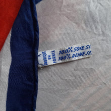 Charger l'image dans la galerie, Foulard vintage Lessly - Pure soie. Imprimé impressionniste. Jacques Fath. Made in France.