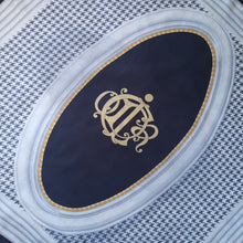 Charger l'image dans la galerie, Foulard vintage Gaëlle - Lettres entrelacées. Christian Dior