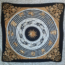 Charger l'image dans la galerie, Foulard vintage Christina - Signes astrologiques.