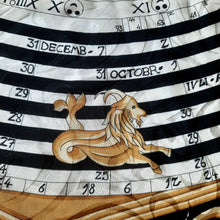 Charger l'image dans la galerie, Foulard vintage Christina - Signes astrologiques.