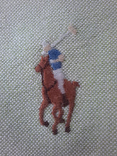 Charger l'image dans la galerie, Chemise "Seconde" Lionnel - Vert pâle à logo brodé en couleur. Taille L, 40, 42. Polo Ralph Lauren.
