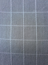 Charger l'image dans la galerie, Chemise "Seconde" Simon - Grise à carreaux blanc. Taille M, 38, 40. Lacoste.