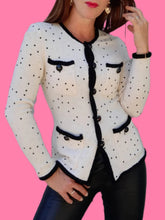 Charger l'image dans la galerie, Cardigan "Seconde" Phœbe - Perles fantaisies. Taille XS, 34, 36. Made in Italy