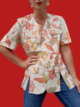 Charger l'image dans la galerie, Blazer vintage Ingrid - Taille M, 38, 40. Carole Richard. Made in France.