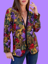 Charger l'image dans la galerie, Veste vintage Alba - Automnal. Taille L, 40, 42. Fred Sabatier. Made in France.