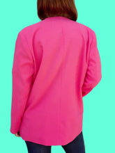 Charger l'image dans la galerie, Blazer vintage Vivienne - Double boutonnage. A carreaux. Taille L ou 40, 42. Made in France.