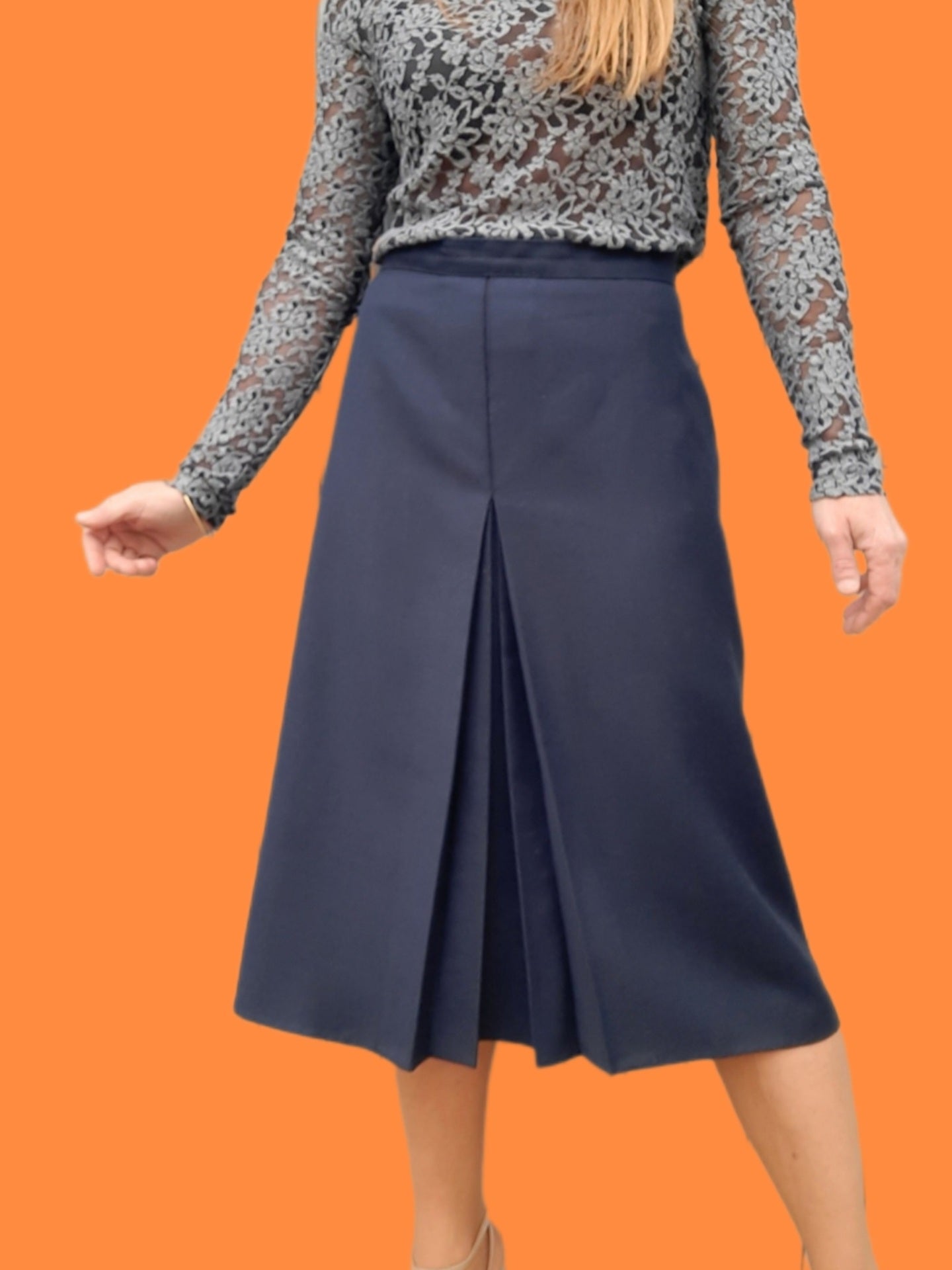 Jupe Short Plissée En Maille Tissée Stretch Gris Pierre | Bas