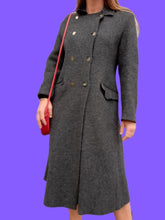 Charger l'image dans la galerie, Veste en Laine peignée Amy - Gris chiné. Taille M, 38, 40. Made in France