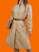 Charger l'image dans la galerie, Trench-coat vintage Louise - Beige miel. Taille M, 38, 40. Made in France