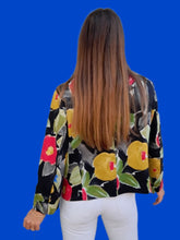 Charger l'image dans la galerie, Blazer vintage Sally - Imprimé floral. Taille L ou 40, 42. Rohmer