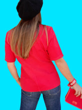 Charger l'image dans la galerie, Blazer vintage Billy - Rouge. Taille S ou 36, 38. Made in France